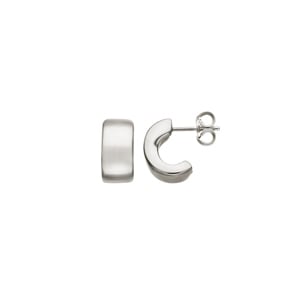 Ohrringe 750/18 K Weissgold galvanisiert