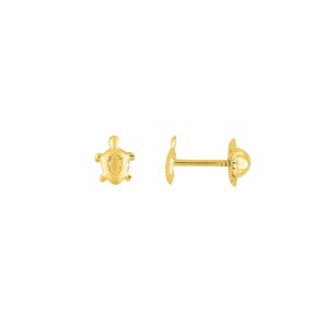 Ohrstecker 375/9 K Gelbgold Schildkröten