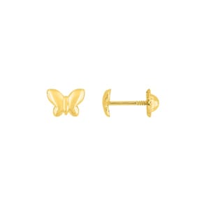 Ohrstecker 375/9 K Gelbgold Schmetterlinge