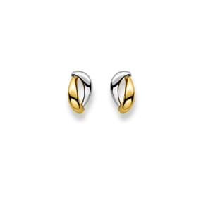 Ohrstecker 750/18 K Bicolor