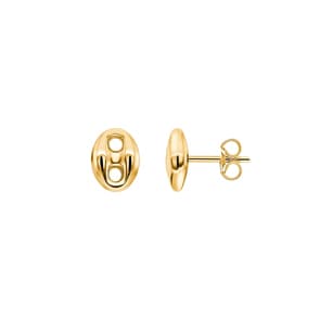 Ohrstecker 750/18 K Gelbgold 6mm