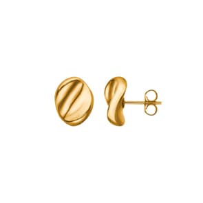 Ohrstecker 750/18 K Gelbgold galvanisiert