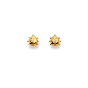 Ohrstecker 750/18 K Gelbgold, Marienkäfer