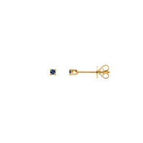 Ohrstecker 750/18 K Gelbgold mit Saphiren