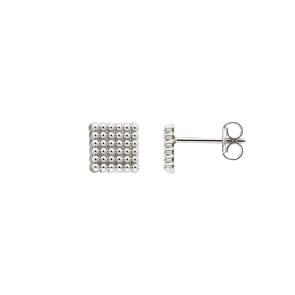 Ohrstecker 750/18 K Weissgold