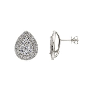 Ohrstecker 750/18 K Weissgold mit Diamanten 2.00 ct H/si by CHRISTIAN