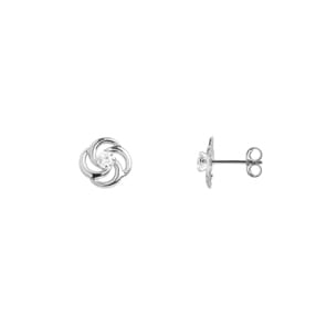 Ohrstecker 750/18 K Weissgold mit Zirkonia
