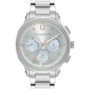 Olivia Burton Sports Luxe Multifonction Bleu Et Argent 38mm