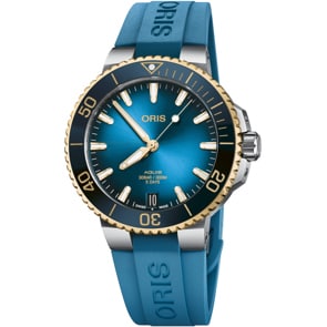 Oris Aquis Date Calibre 400 Bicolore / Caoutchouc bleu Ø 41.5mm