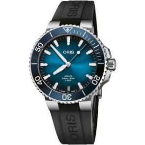 Oris Aquis Date Calibre 400 Bleu / Caoutchouc Ø 41.5mm