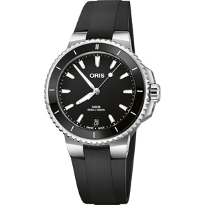 Oris Aquis Date Black / Rubber Ø 36.5mm