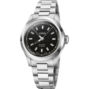 Oris Big Crown Diamonds 34 Schwarz