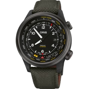 Oris Big Crown ProPilot Altimeter mit Fuss-Skala
