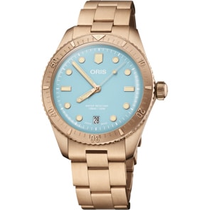 Oris Divers Sixty-Five Cotton Candy bleu ciel