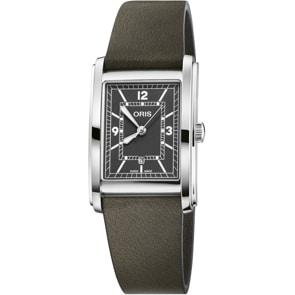 Oris Rectangular Date Anthrazit
