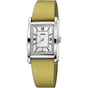 Oris Rectangular Date Jaune