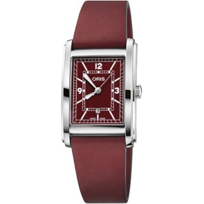 Oris Rectangular Date Rouge