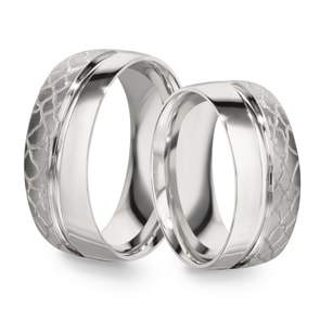 Paarringe 925 Silber Pisa-Paar