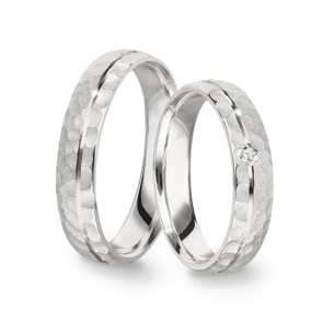 Paarringe 925 Silber Siena-Paar