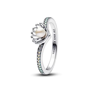 Pandora Disney Prinzessin Arielle Muschel Behandelte Süsswasserzuchtperle Ring 925 Silber