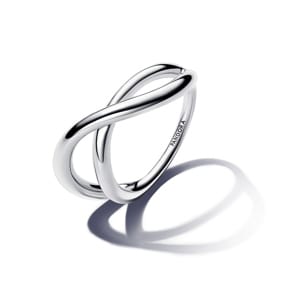 Pandora Essence Organisch Geformter Unendlichkeitsring 925 Silber
