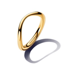 Pandora Gold Essence Organisch Geformter Bandring