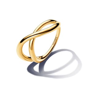 Pandora Gold Essence Organisch Geformter Bandring