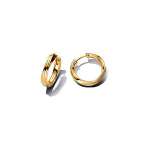 Pandora Gold Essence Verdrehte Creolen-Ohrringe