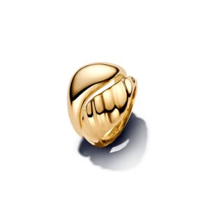 Pandora Gold Essence Wellige Kombinierbare Ringe