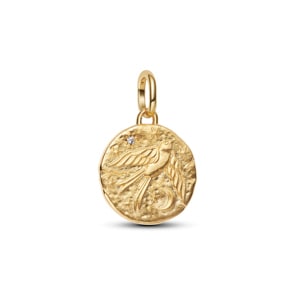 Pandora Gold ME Schwalbe Medaillon-Charm