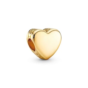 Pandora Gold Moments Herz Charm