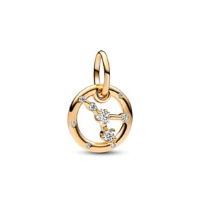 Pandora Gold Moments Sternzeichen Krebs Charm-Anhänger 
