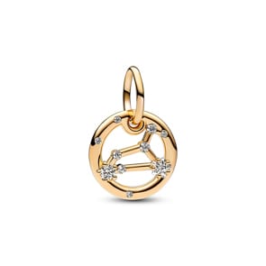 Pandora Gold Moments Sternzeichen Löwe Charm-Anhänger 