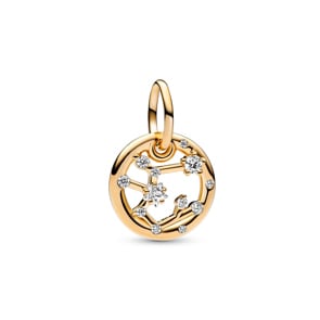 Pandora Gold Moments Sagittarius Zodiac Dangle Charm