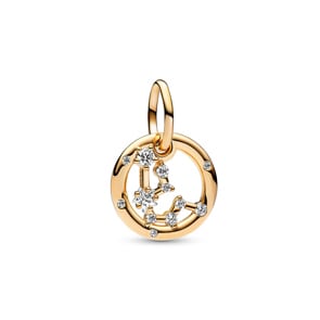Pandora Gold Moments Sternzeichen Wassermann Charm-Anhänger 