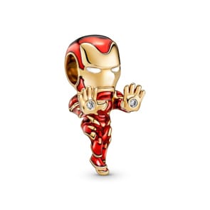 Pandora Gold Moments x Marvel The Avengers Iron Man Charm