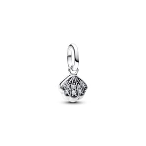 Pandora ME Funkelnde Muschel Mini-Charm-Anhänger 925 Silber