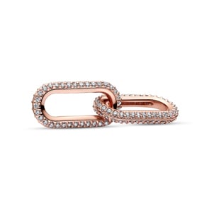 Pandora Rose ME Pavé Doppelter Styling-Link