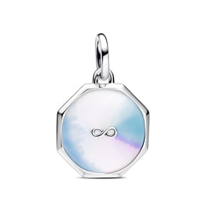 Pandora ME Unendlichkeitsmedaillon Charm 925 Silber