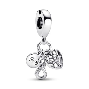 Pandora Moments Family Infinity Triple Charm-Anhänger