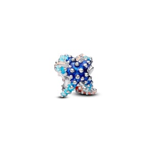 Pandora Moments Farbenfroher Seestern Mini-Charm 925 Silber