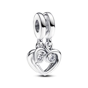 Pandora Moments Für immer & Ewig Teilbarer Charm-Anhänger 925 Silber