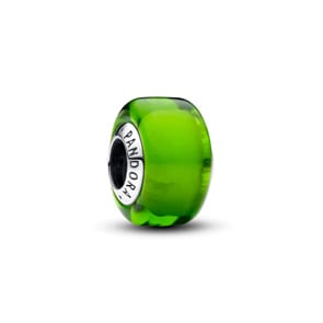 Pandora Moments Grünes Murano-Glas Mini-Charm 925 Silber 