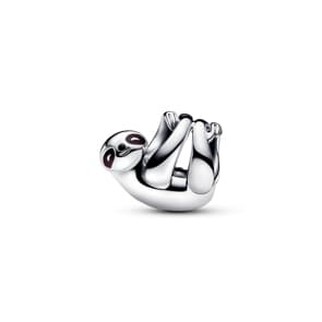 Pandora Moments Hängendes Faultier Charm 925 Silber