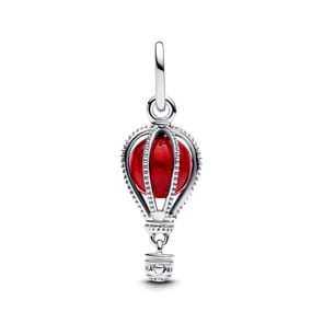 Pandora Moments Heissluftballon Murano-Glas Charm-Anhänger 925 Silber