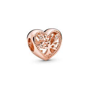 Pandora Rose Moments Offen gearbeitetes Stammbaum Herz-Charm
