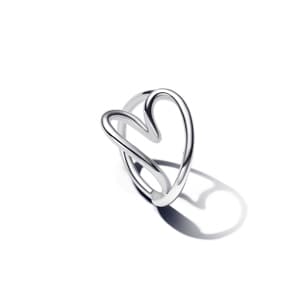 Pandora Moments Organisch Geformtes Herz Ring 925 Silber