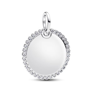 Pandora Moments Médaillon Rond 925 Argent