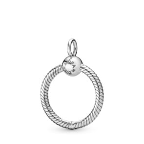 Pandora Moments Small O Pendant Kettenanhänger
