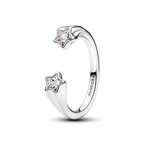 Pandora Moments Sternschnuppen Offener Ring 925 Silber